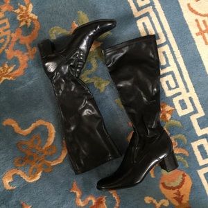 Black Leather Boots